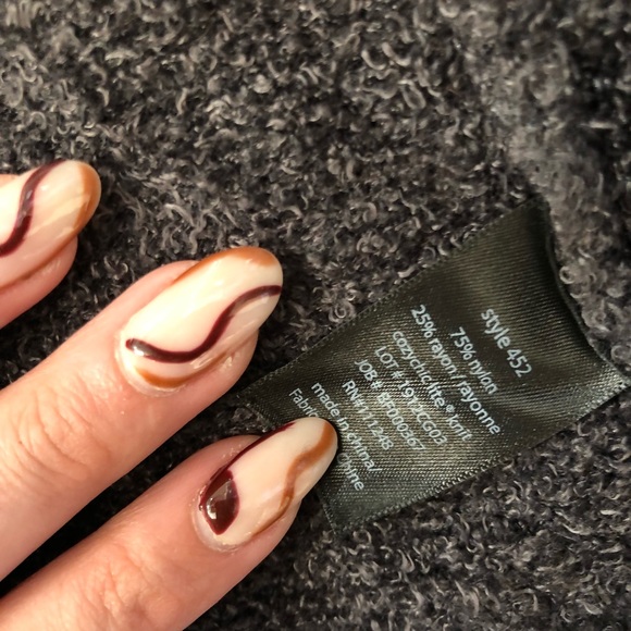 Barefoot Dreams CozyChic Lite Circle Open Cardigan Medium Charcoal Gray - Picture 10 of 10